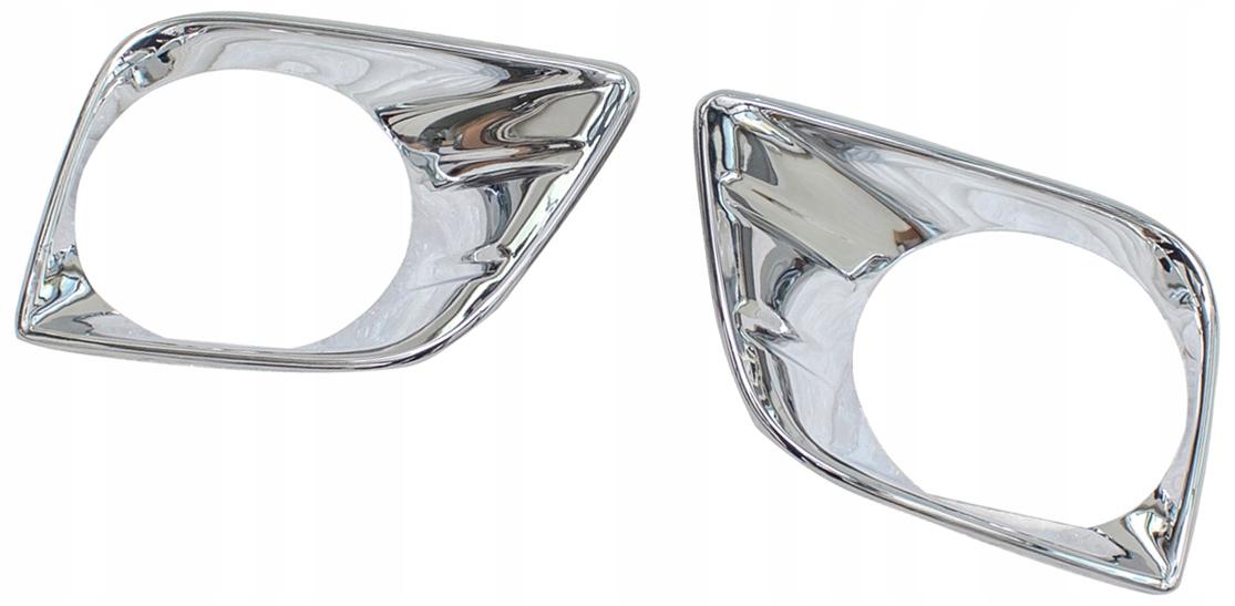 ПЕРЕДНИЕ ГАЛОГЕННЫЕ НАКЛАДКИ TOYOTA LAND CRUISER 09-13