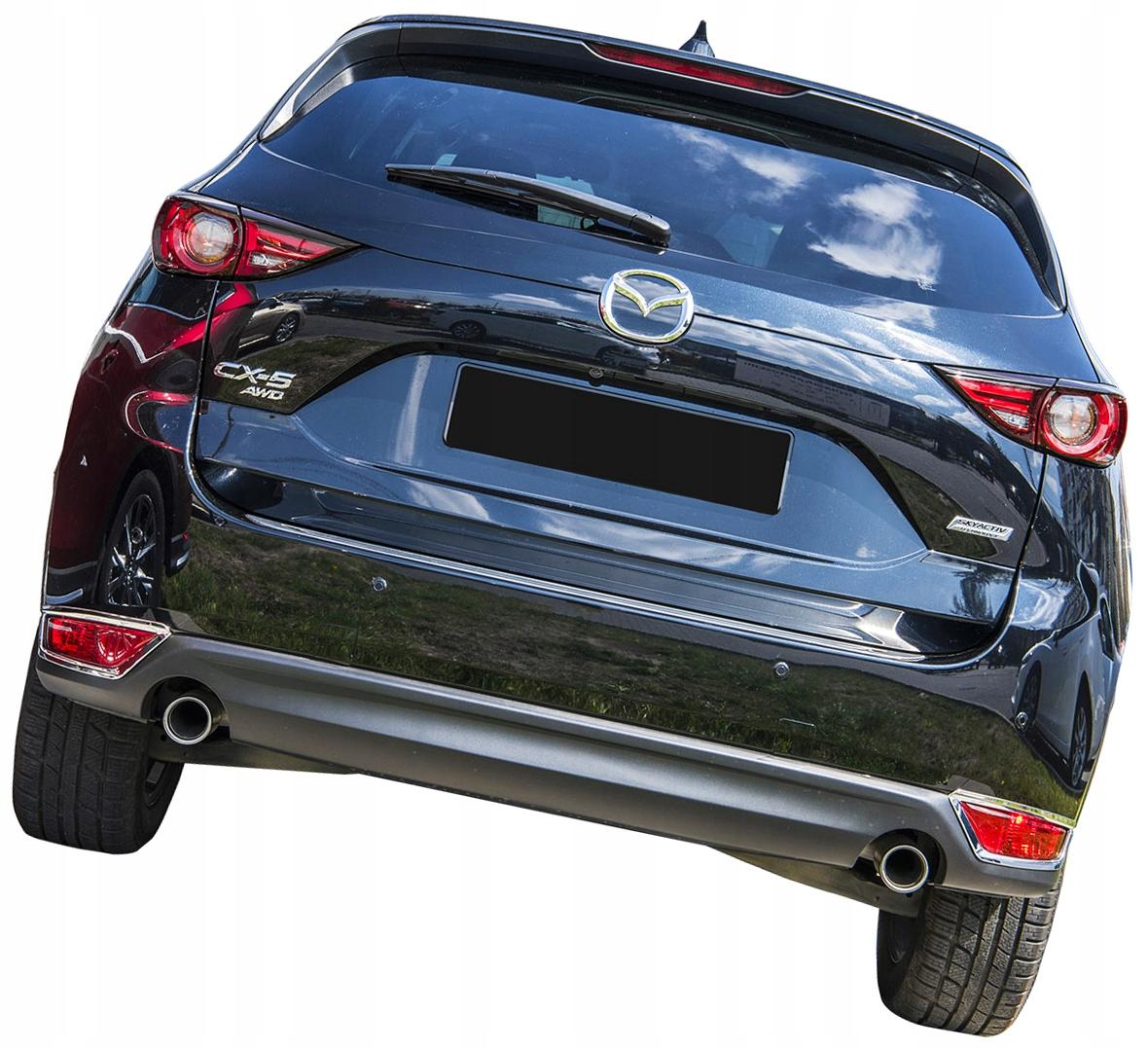 ГАЛОГЕННЫЕ НАКЛАДКИ СЗАДИ 2017 + MAZDA CX-5 ДЕКОРАТИВНЫЕ