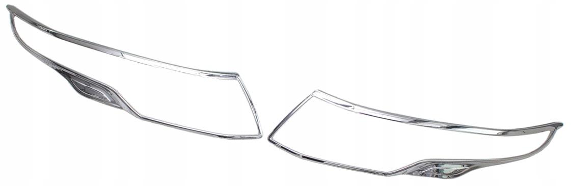 НАКЛАДКИ ПЕРЕДНИХ ФОНАРЕЙ RANGE ROVER EVOQUE 11-18