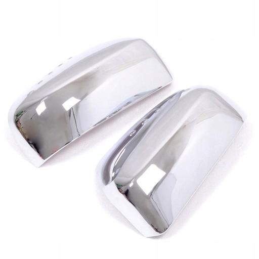 ХРОМИРОВАННЫЕ НАКЛАДКИ НА ЗЕРКАЛА RENAULT KOLEOS 08-15 R