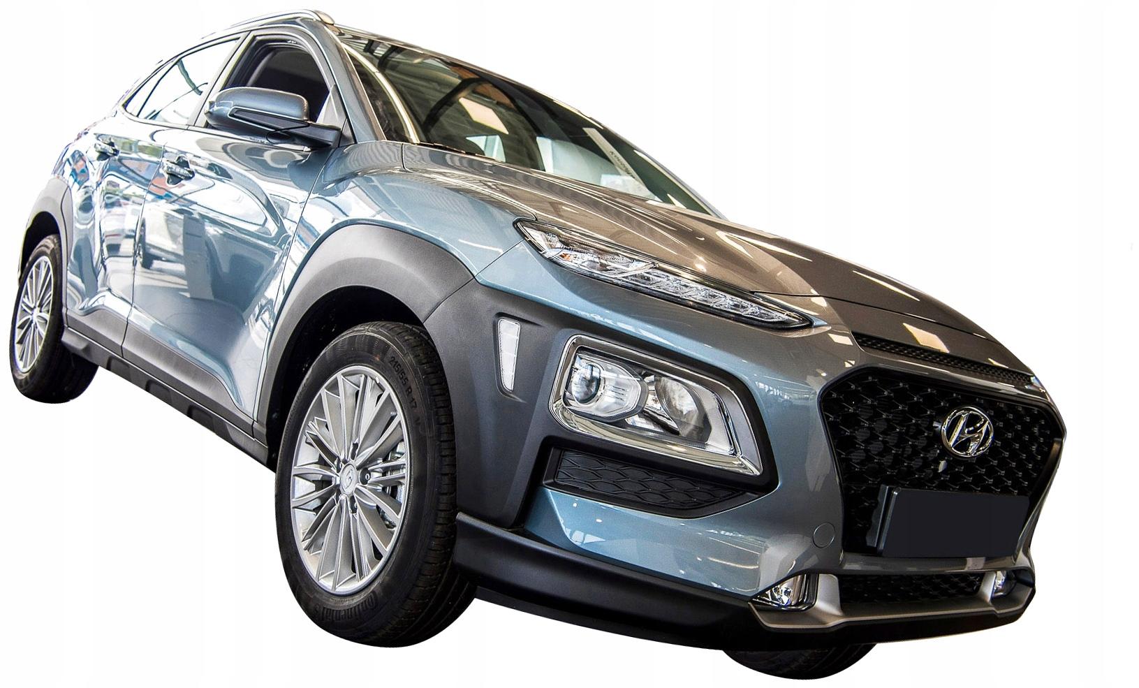 ПЕРЕДНИЕ ГАЛОГЕННЫЕ НАКЛАДКИ HYUNDAI KONA 2017+