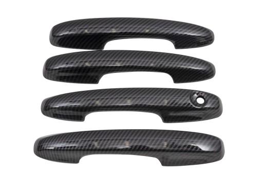 НАКЛАДКИ НА ДВЕРНЫЕ РУЧКИ CARBON FORD FOCUS MK4 2018+