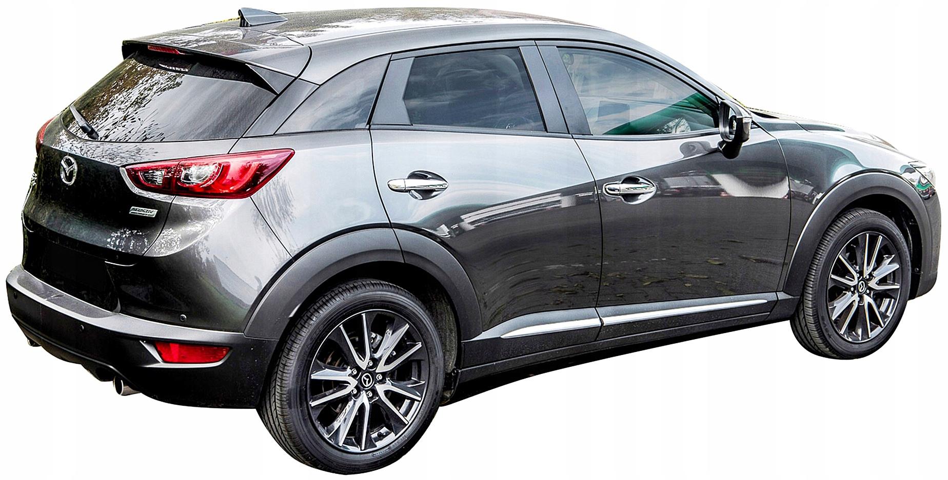 ХРОМ MAZDA CX - 3 ДВЕРНІ РУЧКИ КРИШКИ КЛЮЧ