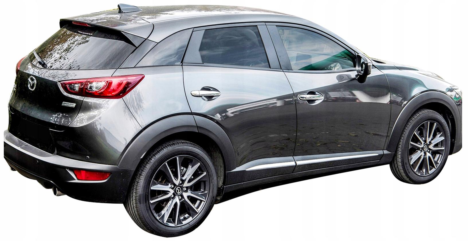 ХРОМИРОВАННЫЕ ДВЕРНЫЕ РУЧКИ ДЛЯ MAZDA CX-3