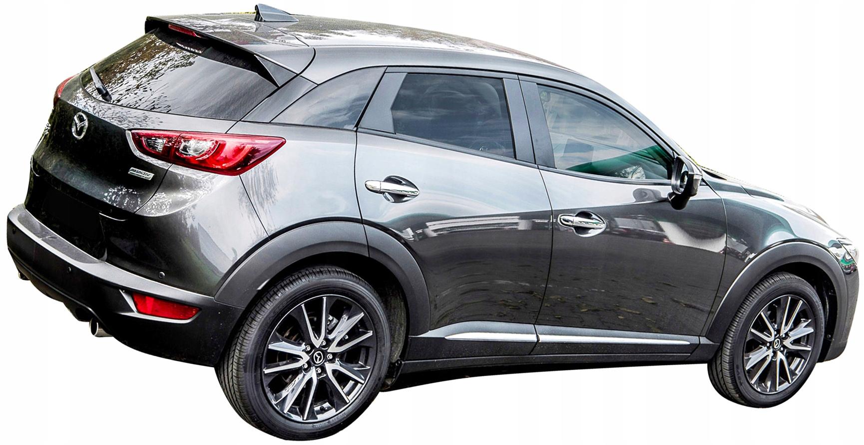 ХРОМИРОВАННЫЕ ДВЕРНЫЕ РУЧКИ ДЛЯ MAZDA CX-3