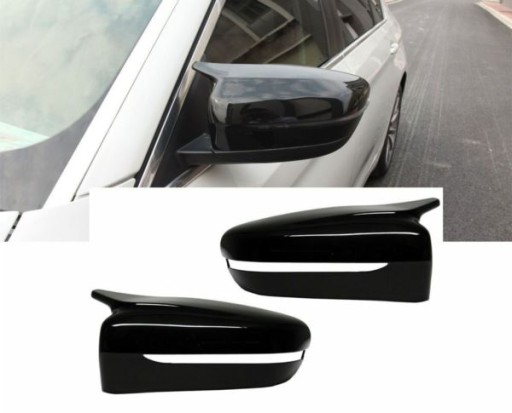 НАКЛАДКИ НА ЗЕРКАЛА BMW G30 G31 LOOK M5 ГЛЯНЦЕВЫЕ