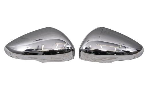 ХРОМИРОВАННЫЕ НАКЛАДКИ НА ЗЕРКАЛА FORD FOCUS MK4 2018+