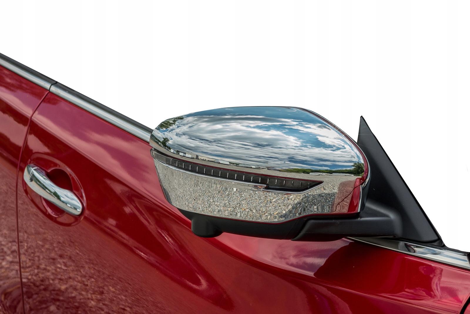 Хромированные зеркала для NISSAN QASHQAI II 14-21