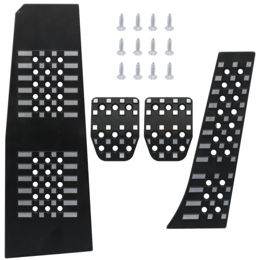 ЧОХЛИ НА ПЕДАЛІ АЛЮМІНІЄВІ BMW 3 E90 E91 E92