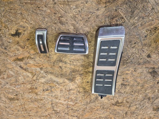 ХРОМИРОВАННЫЕ ПЕДАЛИ S LINE КРЫШКИ AUDI A4 B8 A5 8T A6 C7 A7 Q3 Q5