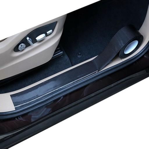 НАКЛАДКИ НА ПОРОГИ ДЕКОРАТИВНАЯ ПЛАНКА CARBON RUBBER