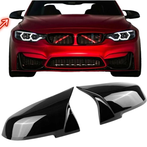 НАКЛАДКИ КОРПУСА ДЗЕРКАЛ BMW F20 F30 F31 F32 F36 M3 M4 LOOK