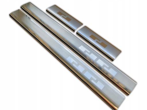 НАКЛАДКИ НА ПОРОГИ МОЛДИНГИ ПОРОГИ VW T-CROSS 2019-