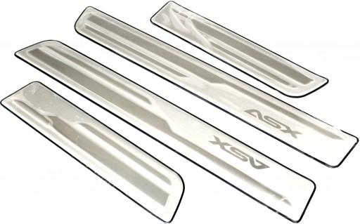 НАКЛАДКИ НА ПОРОГИ MITSUBISHI ASX