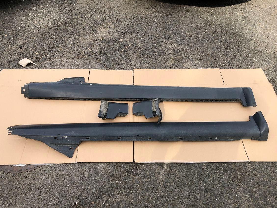 Накладки на пороги пороги комплект AUDI A6 C5 ALLROAD