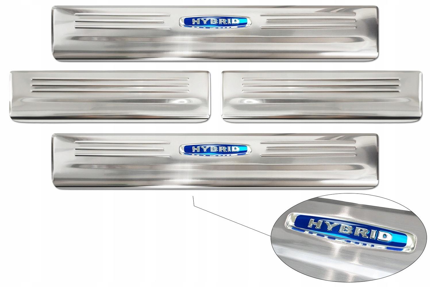 НАКЛАДКИ НА ПОРОГИ TOYOTA HIGHLANDER IV XU70 HYBRID