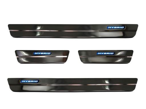 Накладки на пороги порогов SUZUKI SWACE 2020-