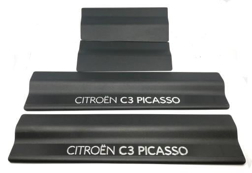 Алюмінієві накладки на пороги C3 Picasso CPAVC3PICC