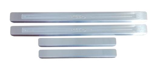 Накладки на пороги CLIO II 5D комплект 7711137198 OE!