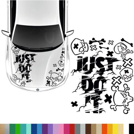 Наклейки на тему маски Just DO IT CZACHA 92x112cm