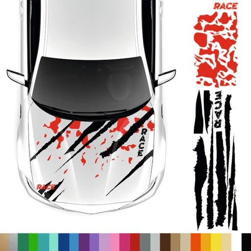 Наклейки для маски мотив клейкие ленты 44X220CM