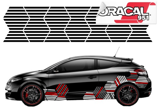 НАЛІЙКА МОТИВ ДЛЯ АВТО ГЕКСАГЕННИХ СМУЖОК 180х44см 2Х