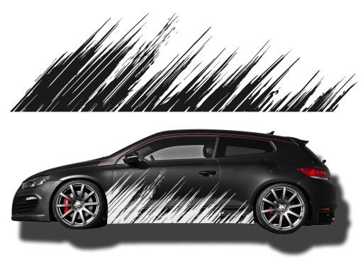 Наклейка тема для авто мази 155X44CM 2X