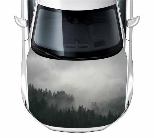 Наклейка на маску лес 150X115 см пленка 3М