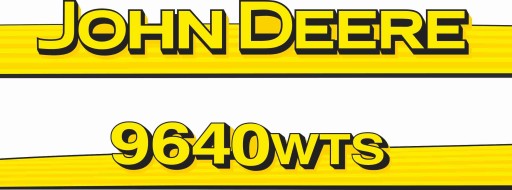 MS249330750 - НАКЛЕЙКА НАКЛЕЙКИ JOHN DEERE 9640 WTS КОМБАЙН