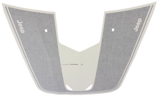 82212889 - НАКЛЕЙКА ДЕКОРАЦІЇ КАПОТУ ORIGINAL MOPAR JEEP GRAND CHEROKEE WK2