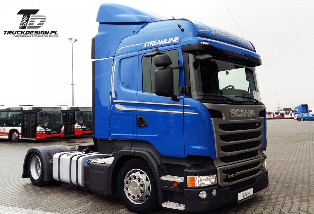 НАКЛЕЙКА SCANIA НАКЛЕЙКИ SCANIA STREMLINE НАБІР