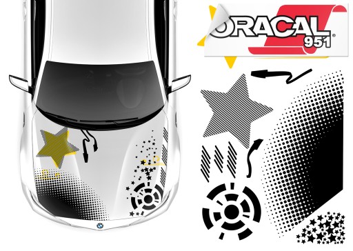 МАСКА НАЛІЙКА ЗІРКИ ТОЧКИ МОТИВ 93 х 166 см