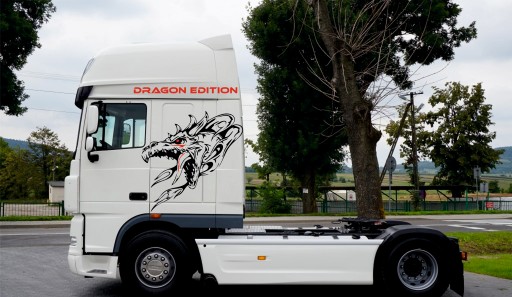 НАКЛЕЙКИ DAF 105 106 SSC DRAGON EDITION