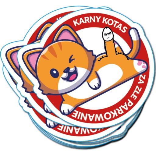 KOTASY штрафные наклейки 50 шт-водонепроницаемые наклейки