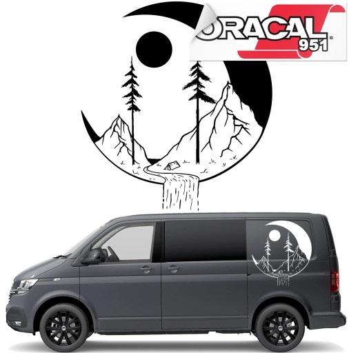 НАКЛЕЙКИ НА СТОРОНУ CAMPER MOON 93х101см