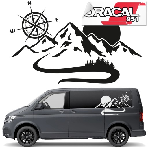 НАКЛЕЙКИ НА СТОРОНУ КАМЕРЫ АВТОМОБИЛЯ КЕМПИНГ 90х142см