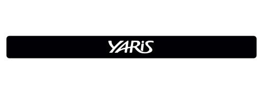 НАКЛЕЙКИ НА ПОРОГИ TOYOTA YARIS IV (2020)