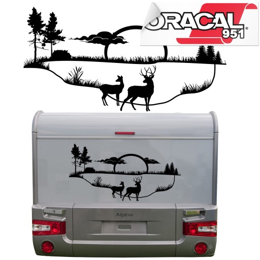 Наклейки для каравану кемпінгу 120X61 см