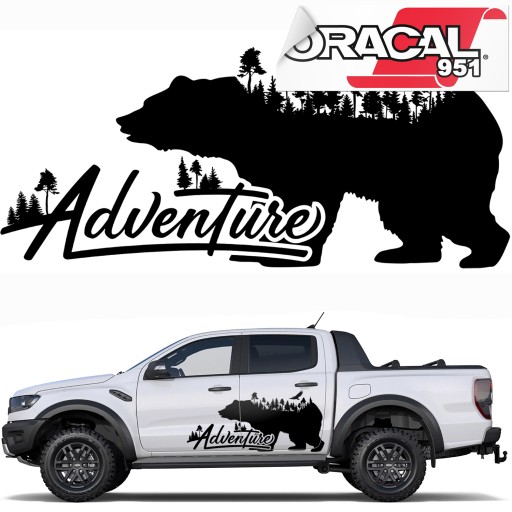 НАКЛЕЙКИ ДЛЯ КЕМПИНГОВЫХ ПРИЦЕПОВ 150Х67см