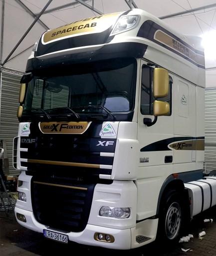 НАКЛЕЙКА DAF XF 105 95 GOLD EDITION