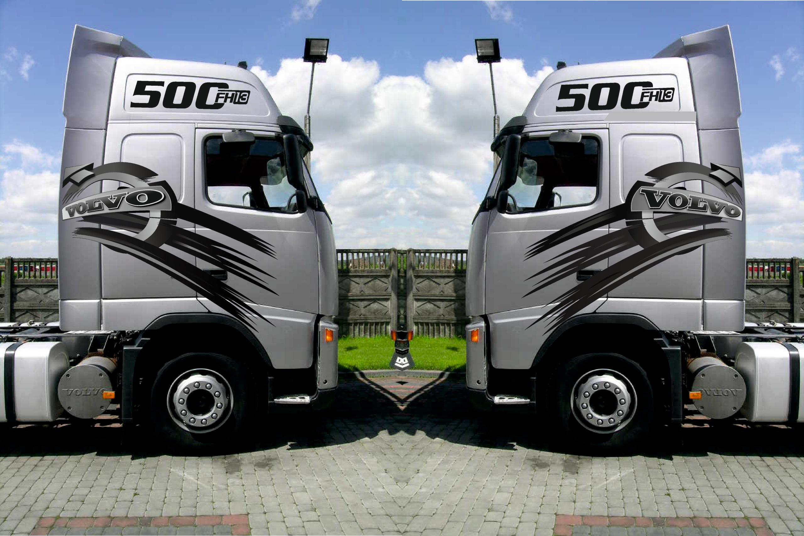 НАКЛЕЙКИ НАКЛЕЙКА НЕЧЕТКИЙ ЛОГОТИП VOLVO FH 12 13 16