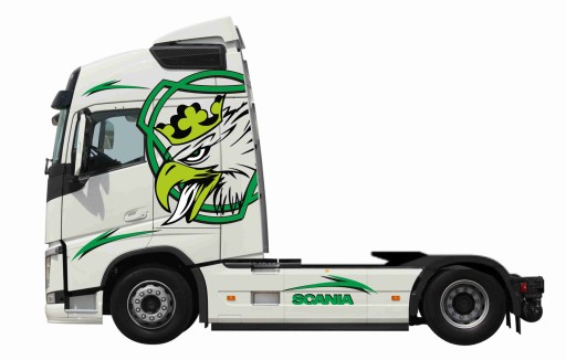 НАКЛЕЙКИ SCANIA НАКЛЕЙКА ДЛЯ КАБИНЫ ГРУЗОВИКА