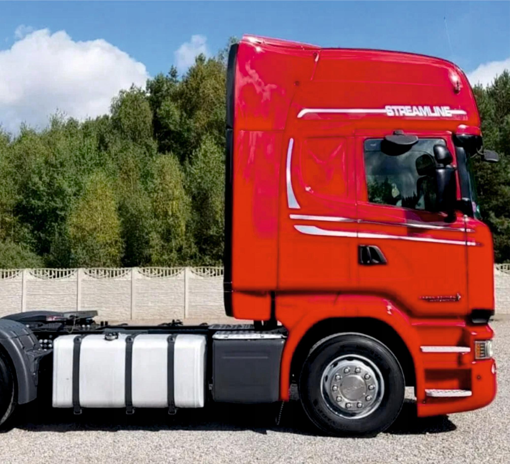 НАКЛЕЙКИ НАКЛЕЙКА SCANIA R STREAMLINE ХРОМ