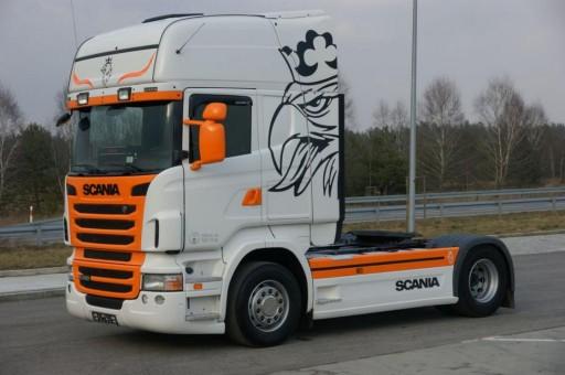 НАКЛЕЙКИ НАКЛЕЙКА SCANIA R TOPLINE HIGHLINE ШАБЛОН 1