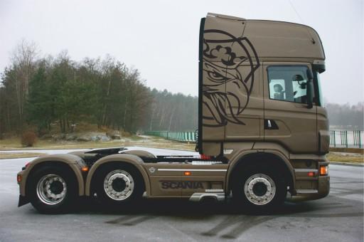 НАКЛЕЙКА SCANIA R TOPLINE HIGHLINE PATTERN 9