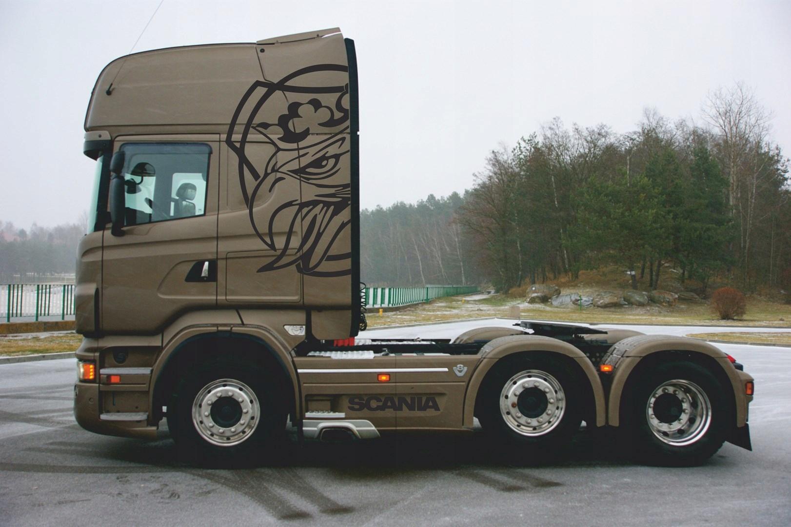 НАКЛЕЙКА SCANIA R TOPLINE HIGHLINE PATTERN 9