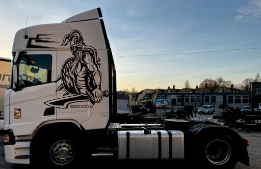 НАКЛЕЙКИ НАКЛЕЙКА SCANIA TOPLINE HIGHLINE ШАБЛОН 21