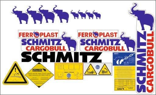 НАКЛЕЙКИ НАКЛЕЙКА SCHMITZ FERROPLAST MEGA KPL