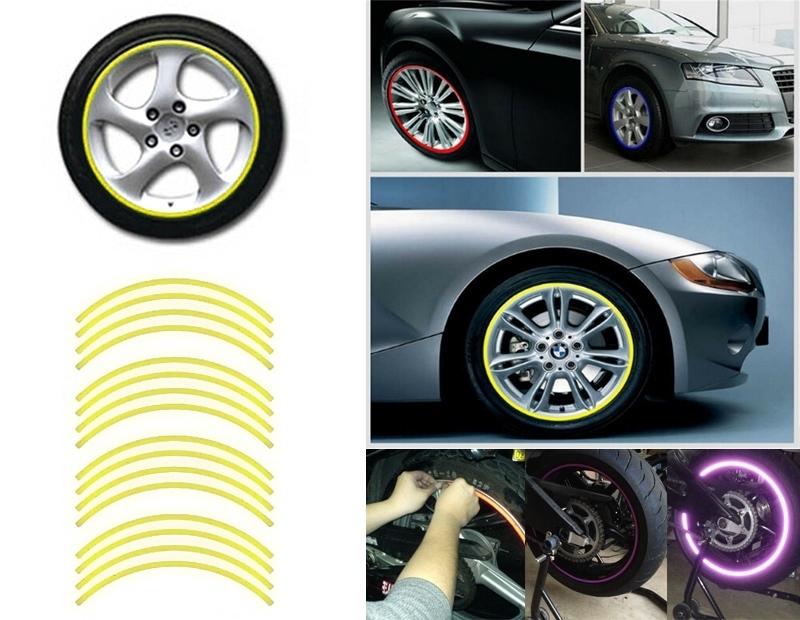 СВЕТООТРАЖАЮЩИЕ НАКЛЕЙКИ НА КОЛЕСА