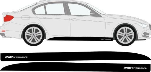 Ремень наклейки BMW 3 серии F30 LCi 2015-сторона